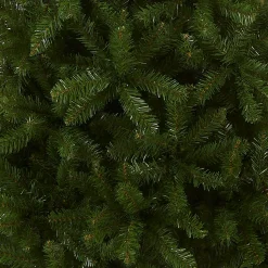 Discount National Tree Company Artificial Slim Christmas Tree, Green, Kingswood Fir, Includes Stand, 9 Feet