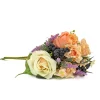 Artificial Spring Bouquet, Vine Stem Base, Decorated With Rose Blooms, Berry Clusters, Lavender, Spring Collection, 16 Inches^National Tree Company Fashion