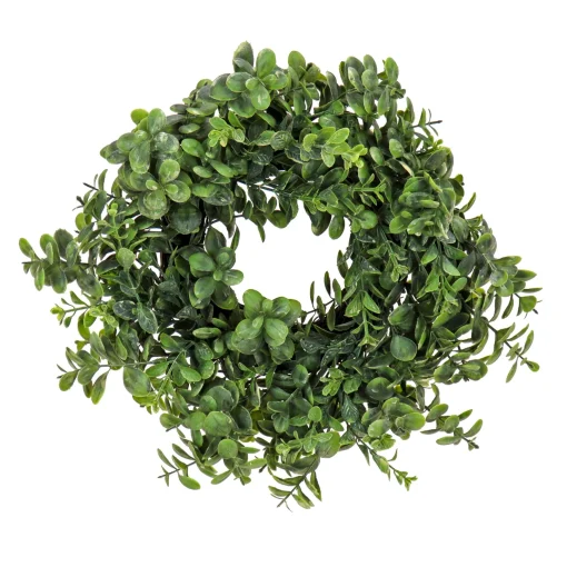 Artificial 16" Spring Button Leaf Table Wreath^National Tree Company Best Sale