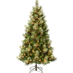 Sale National Tree Company First Traditions Collection, 9Ft Charleston Pine Hinged Tree, 600 Clear Lights- Ul