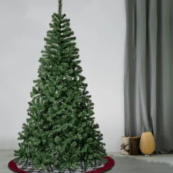 Clearance National Tree Company , First Traditions Collection, 7.5Ft Artificial Linden Spruce Wrapped Tree