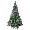 7.5Ft Pre-Lit Artificial Millville White Hinged Tree With Powerconnect™, 550 Warm White Led Lights-Ul^National Tree Company Shop