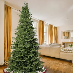Hot National Tree Company 7.5Ft Unlit Artificial Millville White Hinged Tree