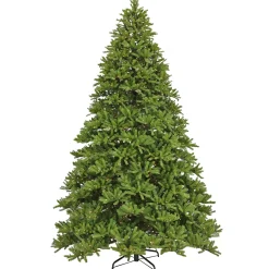 12Ft Pre-Lit Artificial Feel Real ® Jersey Fraser Fir Hinged Tree, 2000 Clear Lights- Ul^National Tree Company Cheap