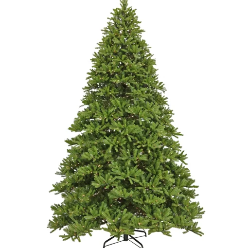 12Ft Pre-Lit Artificial Feel Real ® Jersey Fraser Fir Hinged Tree, 2000 Clear Lights- Ul^National Tree Company Cheap