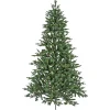 7.5Ft Pre-Lit Artificial Feel Real® Merryweather Fir Hinged Tree, 750 Clear Lights- Ul^National Tree Company Cheap