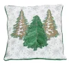 Cheap National Tree Company , Hgtv Home Collection, 18"X18" Embroidered Forest Pillow