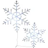 Outlet National Tree Company Pre Lit Hexagonal Snowflake Decoration, Cool White Led Lights, Plug In, Christmas Collection, 24 Inches