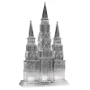Cheap National Tree Company Pre Lit Christmas Cathedral Decoration, White Led Lights, Battery Powered, Christmas Collection, 17 Inches