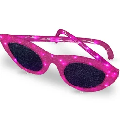 Pre-Lit Hot Pink Sunglasses Outdoor Decoration, Led Lights, Plug In, Spring Collection, 36 Inches^National Tree Company Best Sale