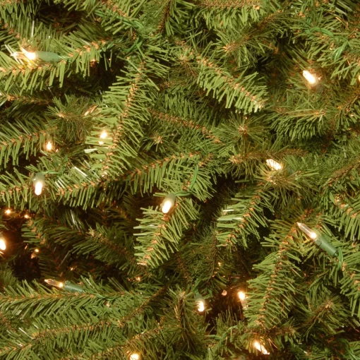 Cheap National Tree Company Pre-Lit Artificial Full Christmas Tree, Green, Dunhill Fir, Clear Lights, Includes Powerconnect And Stand, 9 Feet