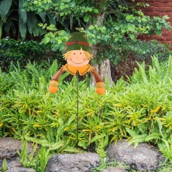 Cheap National Tree Company Scarecrow Boy Garden Stake Outdoor Decoration, Autumn Collection, 24 Inches
