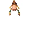 New National Tree Company Scarecrow Girl Garden Stake Outdoor Decoration, Autumn Collection, 26 Inches