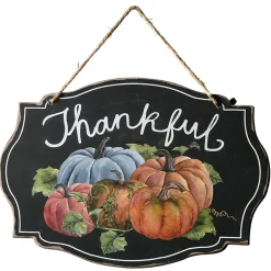 Shop National Tree Company Thankful Fall Hanging Wall Art Decoration, Autumn Collection, 14 In