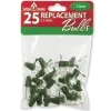 Hot National Tree Company White Incandescent Replacement Bulbs, 2.5 Volts, Christmas Collection, Pack Of 25