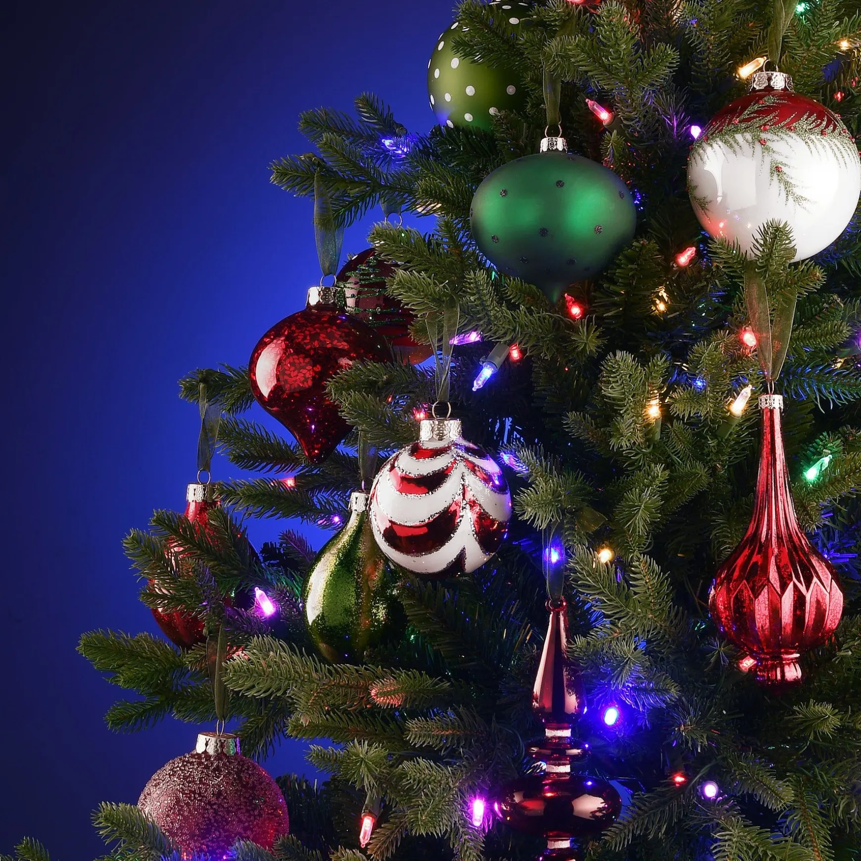 Outlet National Tree Company 20-Piece Christmas Tree Ornament Set, General Store Collection