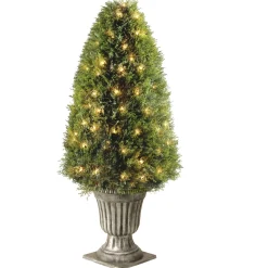Store National Tree Company Pre-Lit 48" Artificial Upright Juniper