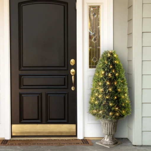 Store National Tree Company Pre-Lit 48" Artificial Upright Juniper