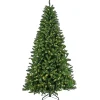 Outlet National Tree Company Pre-Lit Artificial Christmas Tree, Crater Pine, With Warm White Led Lights, Plug In, 7.5 Ft