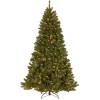 Pre-Lit Artificial Christmas Tree, Powerconnect North Valley Spruce With Light Parade Led Lights, Plug In, 7.5 Ft^National Tree Company Best Sale
