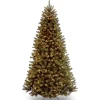Pre-Lit Artificial Christmas Tree, Powerconnect North Valley Spruce With Light Parade Led Lights, Rgb Led Lights, Plug In, 9 Ft^National Tree Company Best Sale