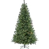Flash Sale National Tree Company Pre-Lit Artificial Christmas Tree, Cedar Spruce, With Warm White Led Lights, Plug In, 7.5 Ft