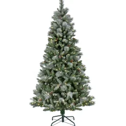 Outlet National Tree Company Pre-Lit Artificial Christmas Tree, Conconully Pine, With Warm White Led Lights, Plug In, 7.5 Ft