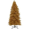 Pre-Lit Artificial Gold Christmas Tree, With Warm White Led Lights, Plug In, 9 Ft^National Tree Company Fashion