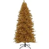 Sale National Tree Company Pre-Lit Artificial Gold Christmas Tree, With Warm White Led Lights, Plug In, 10 Ft