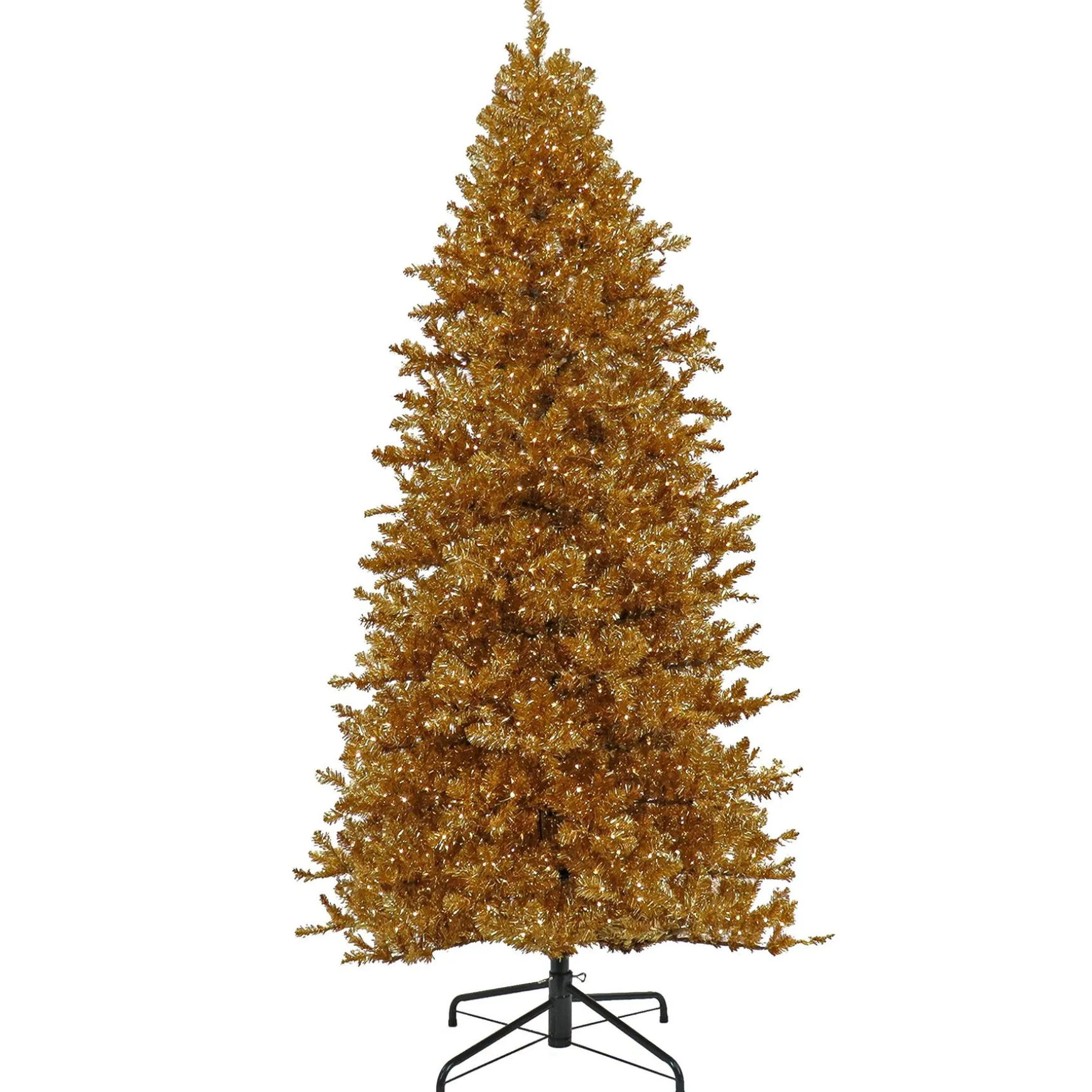 Sale National Tree Company Pre-Lit Artificial Gold Christmas Tree, With Warm White Led Lights, Plug In, 10 Ft