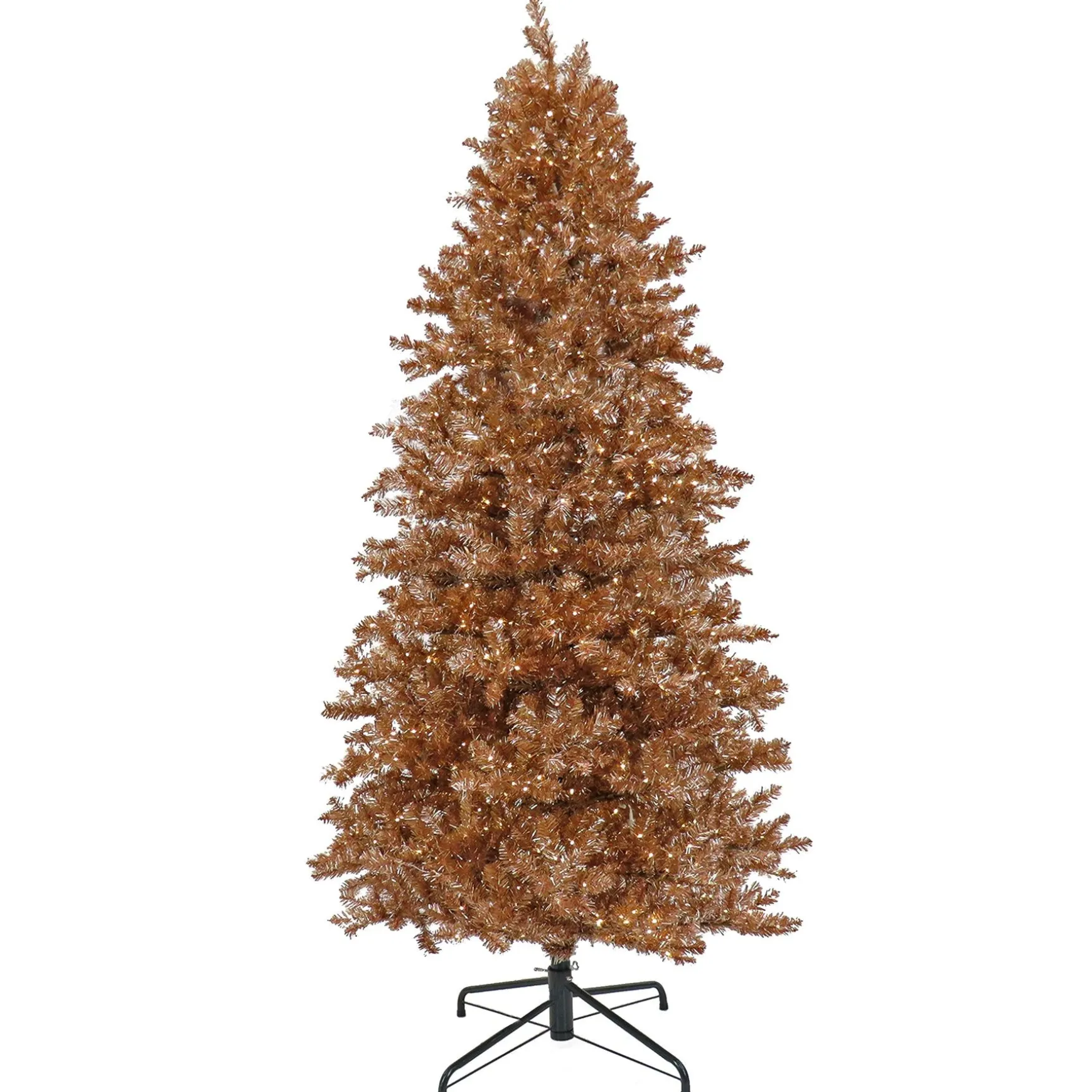 Best Sale National Tree Company Pre-Lit Artificial Rose Gold Christmas Tree, With Warm White Led Lights, Plug In, 9 Ft