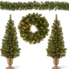 Hot National Tree Company Pre-Lit Evergreen Assortment