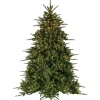 Cheap National Tree Company Pre-Lit 'Feel Real' Artificial Christmas Tree, Ponderosa Fir, Green, Dual Color Led Lights, Includes Stand, 7.5 Feet