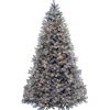 Pre-Lit 'Feel Real' Artificial Full Downswept Christmas Tree, Green, Douglas Blue Fir, White Lights, Includes Stand, 7.5 Feet^National Tree Company Cheap