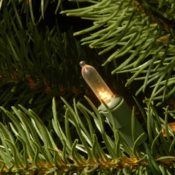 Pre-Lit 'Feel Real' Artificial Full Downswept Christmas Tree, Green, Douglas Fir, White Lights, Includes Stand, 7.5 Feet^National Tree Company Fashion
