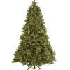 Pre-Lit 'Feel Real' Artificial Full Downswept Christmas Tree, Green, Douglas Fir, Dual Color Led Lights, Includes Powerconnect And Stand, 7.5 Feet^National Tree Company Discount