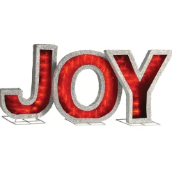 Outlet National Tree Company Pre-Lit Led Joy Decoration
