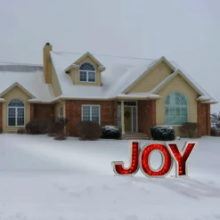 Outlet National Tree Company Pre-Lit Led Joy Decoration
