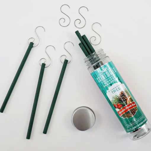 Sale National Tree Company Scented Ornaments, 2- Pack- 6Ct Bottle, O Christmas Tree, Fragrance-Infused Paper Sticks