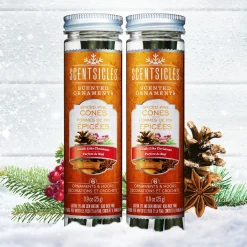Flash Sale National Tree Company Scented Ornaments, 2-Pack- 6Ct Bottle, Spiced Pine Cones, Fragrance-Infused Paper Sticks