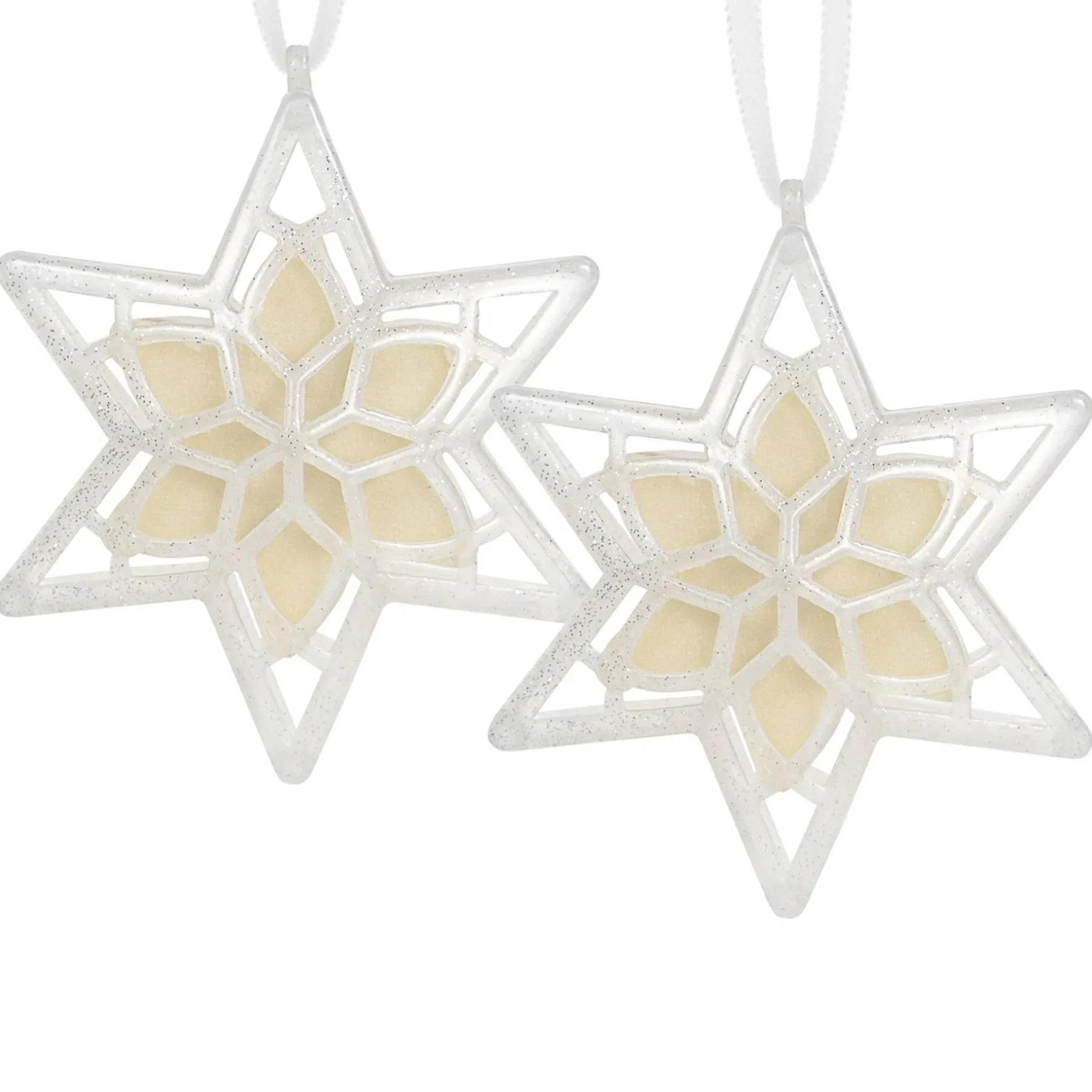 Sale National Tree Company Scentsicles, Scented Star Ornament, White Winter Fir, 2-Pack