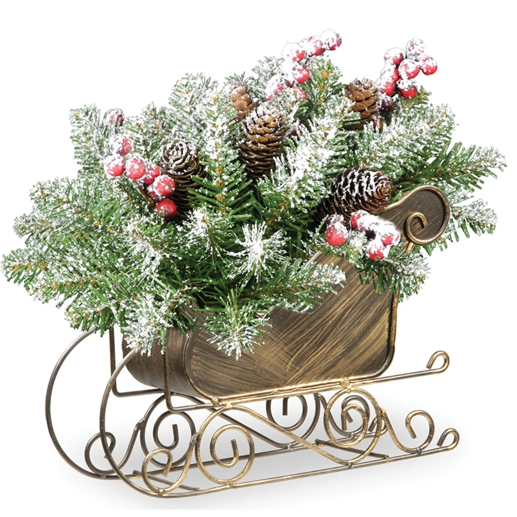 Shop National Tree Company Snowy Dunhill® Fir Sleigh