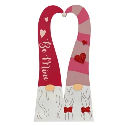 Online National Tree Company Valentine'S Gnome Couple Porch Decoration, Valentine'S Day Collection, 36 Inches