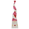 Fashion National Tree Company Valentine'S Gnomes Porch Decoration, Pink, Valentine'S Day Collection, 43 Inches