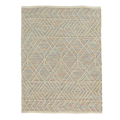Shop National Tree Company 5X7 Hand Woven Outdoor Rug, Multicolor