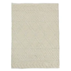 Fashion National Tree Company 5X7 Hand Woven Outdoor Rug, Sand
