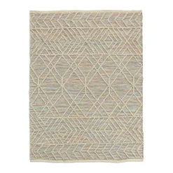 Outlet National Tree Company 4X6 Hand Woven Outdoor Rug, Multicolor