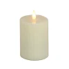 Fashion National Tree Company 3X5 Hgtv Home Collection Flameless Georgetown Pillar Candle, Ivory
