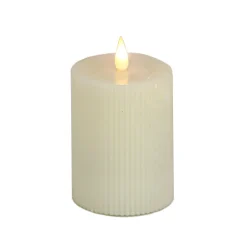 Fashion National Tree Company 3X5 Hgtv Home Collection Flameless Georgetown Pillar Candle, Ivory