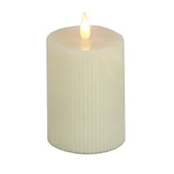 Cheap National Tree Company 4X8 Hgtv Home Collection Flameless Georgetown Pillar Candle, Ivory